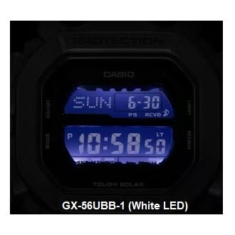 Casio G-Shock GX-56UBB-1 KING Tough Solar Basic Black LED Backlight Digital Gents Watch GX56 GX-56