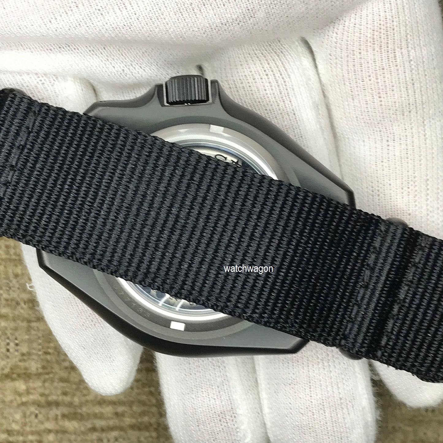 Seiko 5 Sports SRPD79K1 Japan Movement Stealth Automatic Gents Watch with Nylon Strap