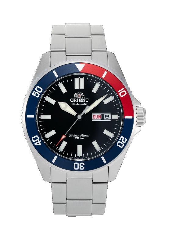 Orient RA-AA0912B19B Automatic 200m Water Resistant Black Dial Pepsi Bezel Men's Watch Case Size 44 mm